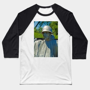 Korean War Memorial Baseball T-Shirt